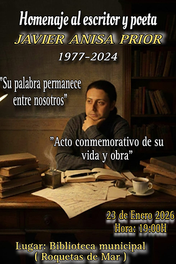 Acto literario homenaje al escritor Javier Anisa Prior
